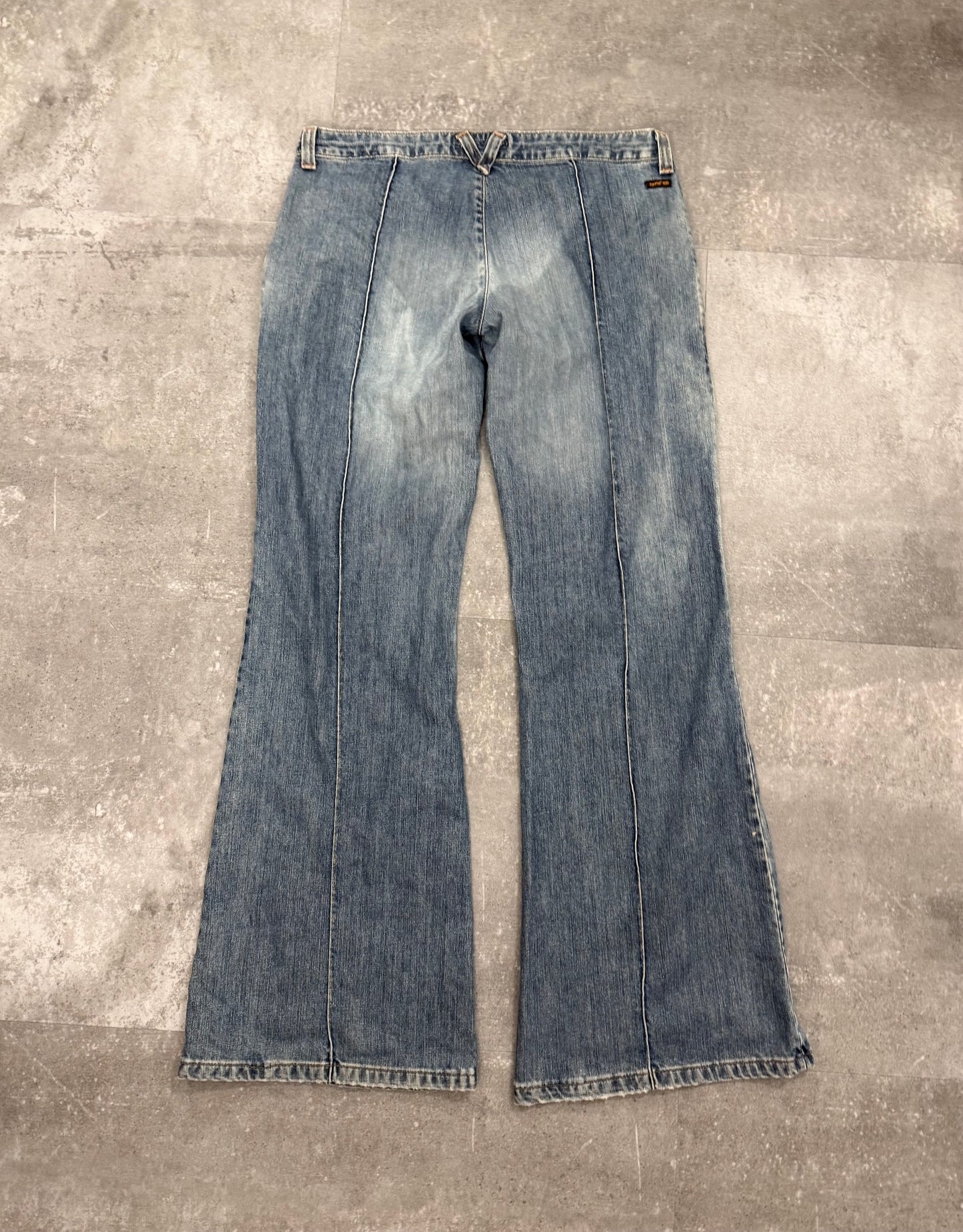 Y2K Gang Jeans Hellblau