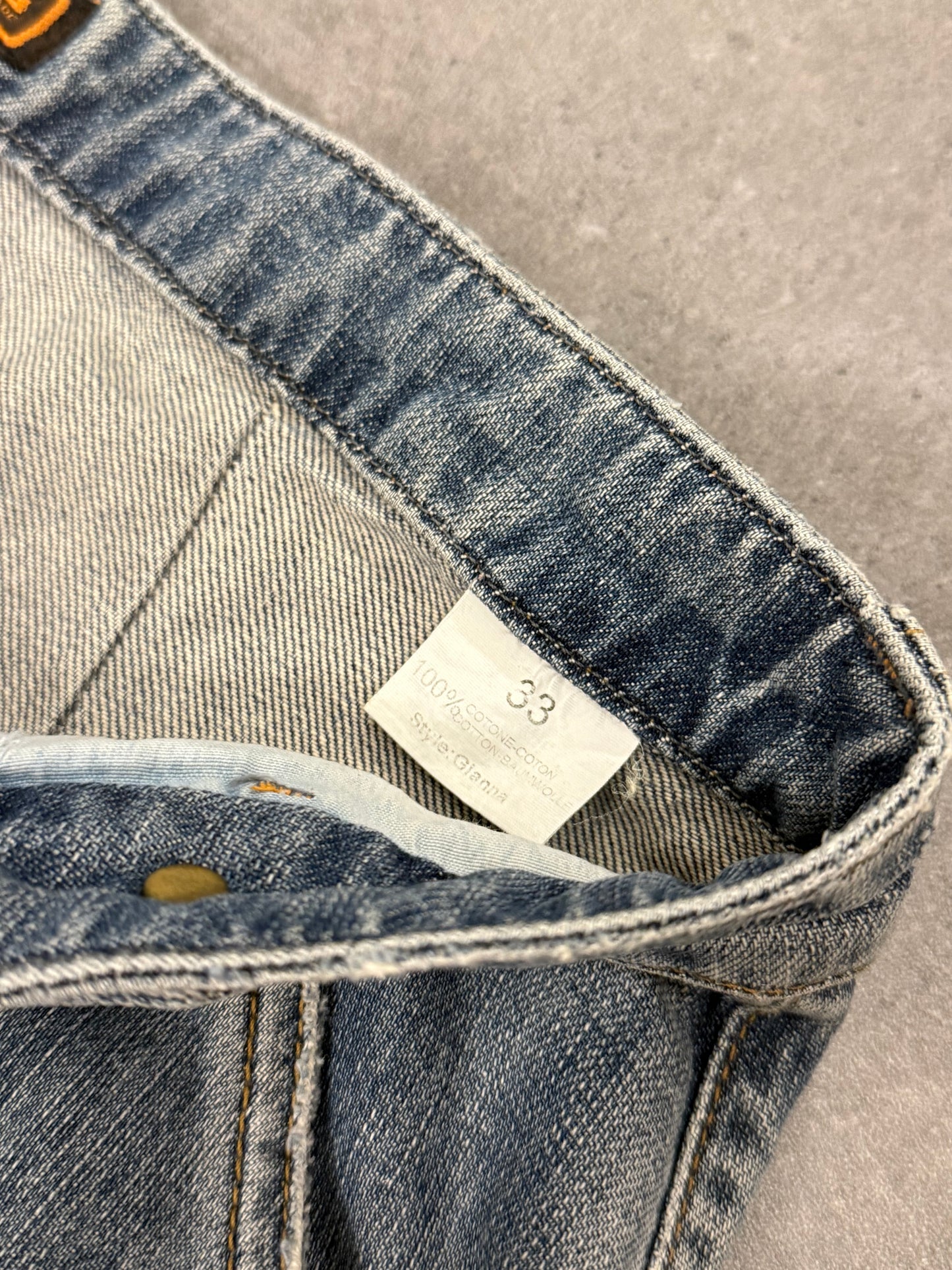 Y2K Gang Jeans Hellblau