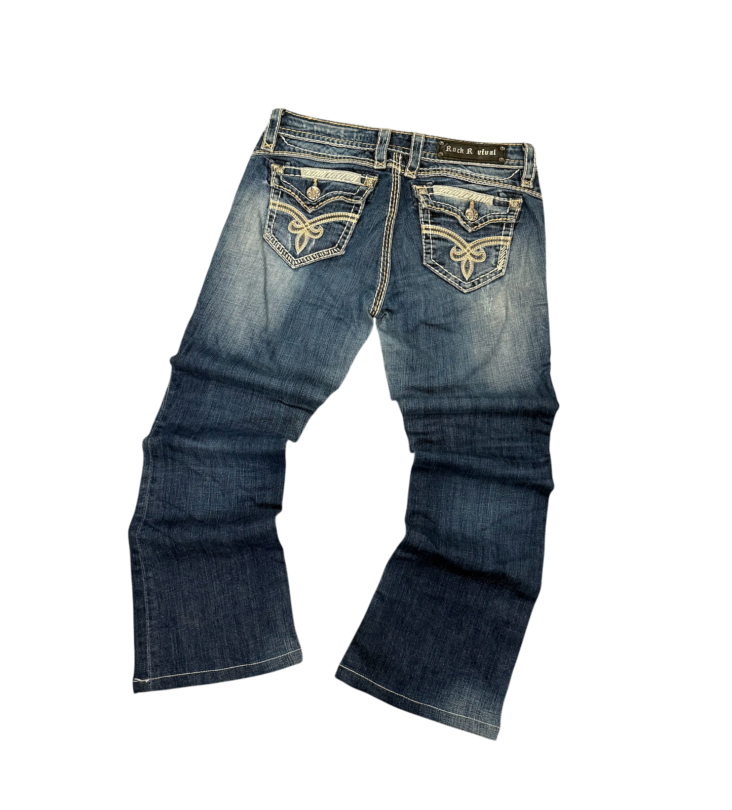 Rock Revival Jeans Blau