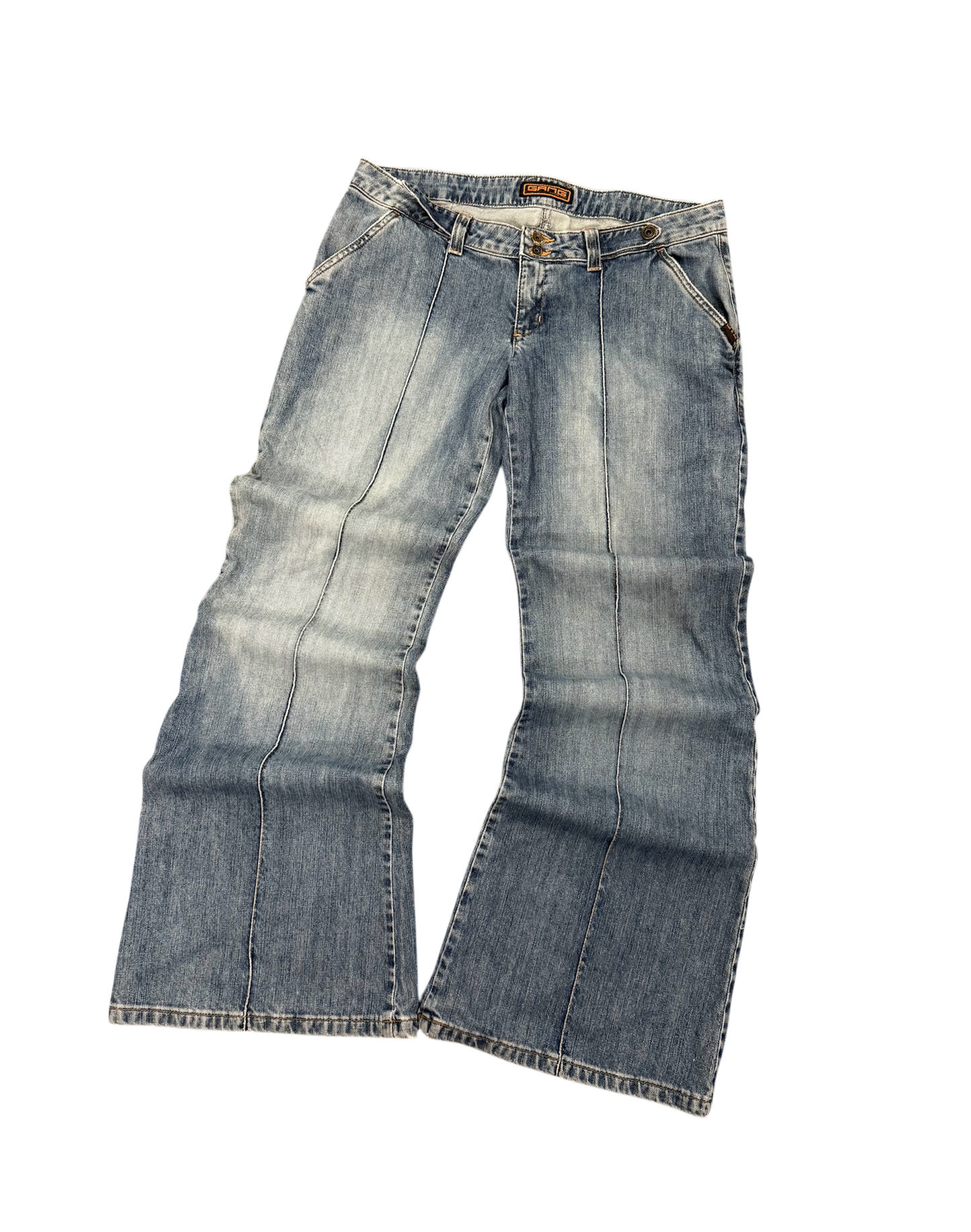 Y2K Gang Jeans Hellblau