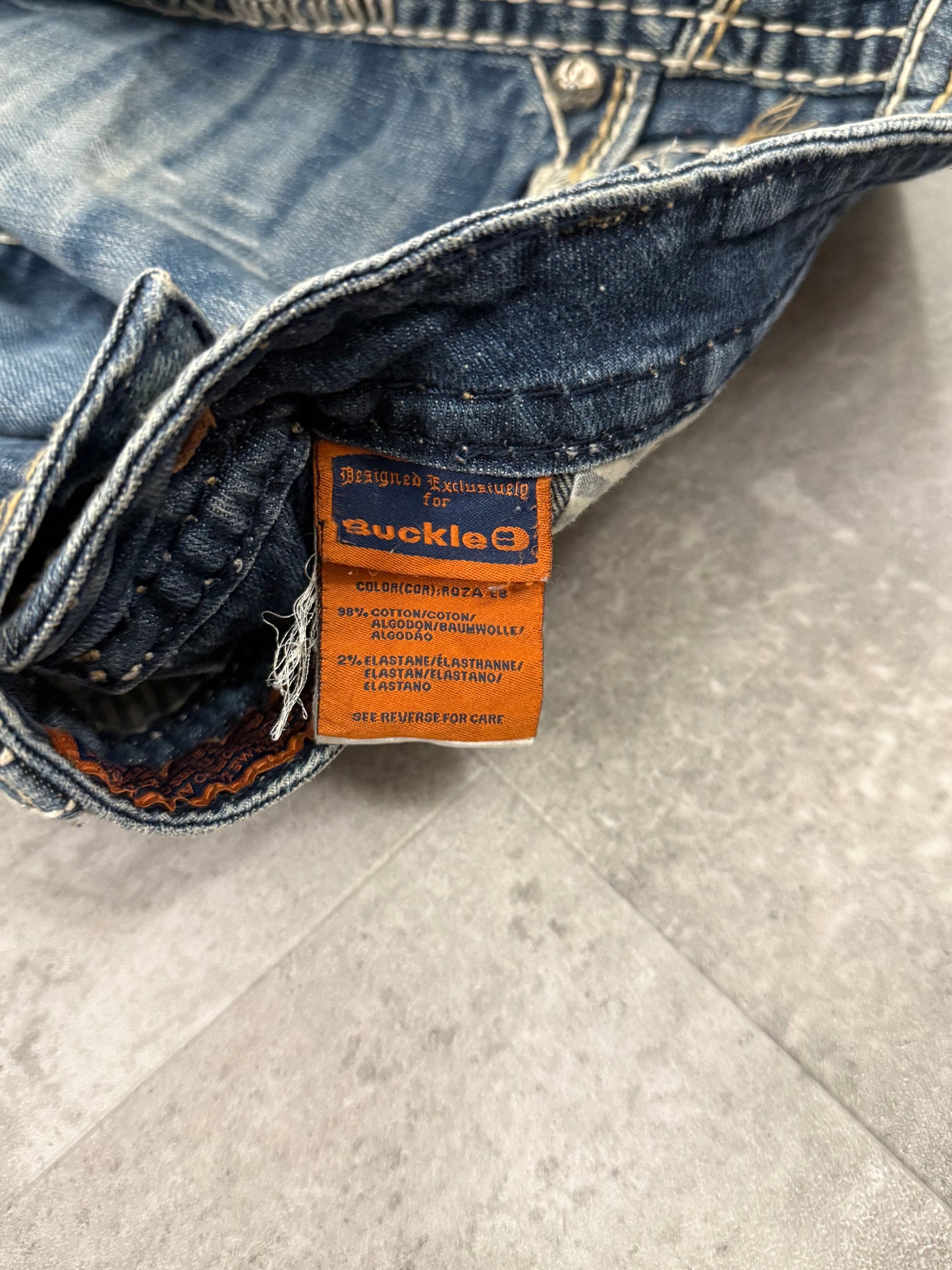 Rock Revival Jeans Blau