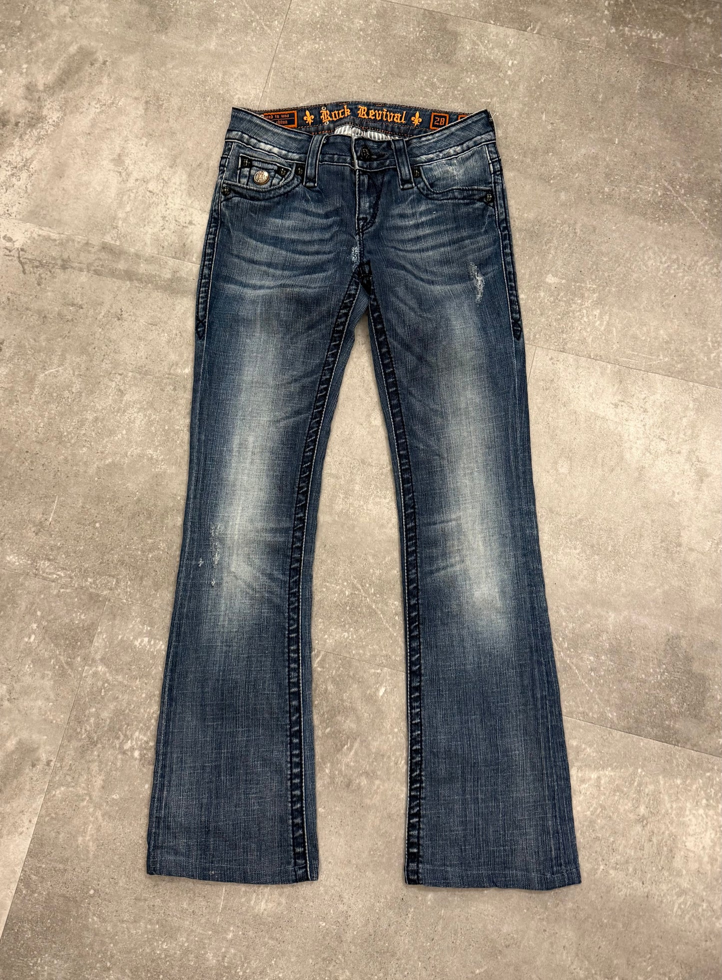 Rock Revival Jeans Dunkelblau