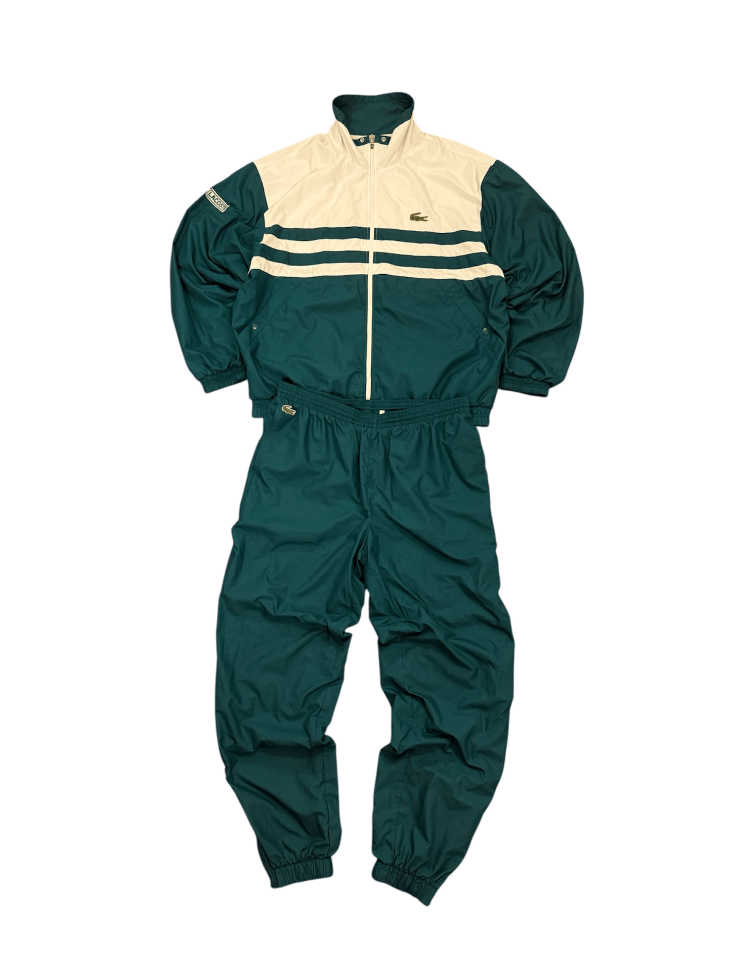 Vintage Tracksuit – Lacoste Tracksuit Grün | revintage