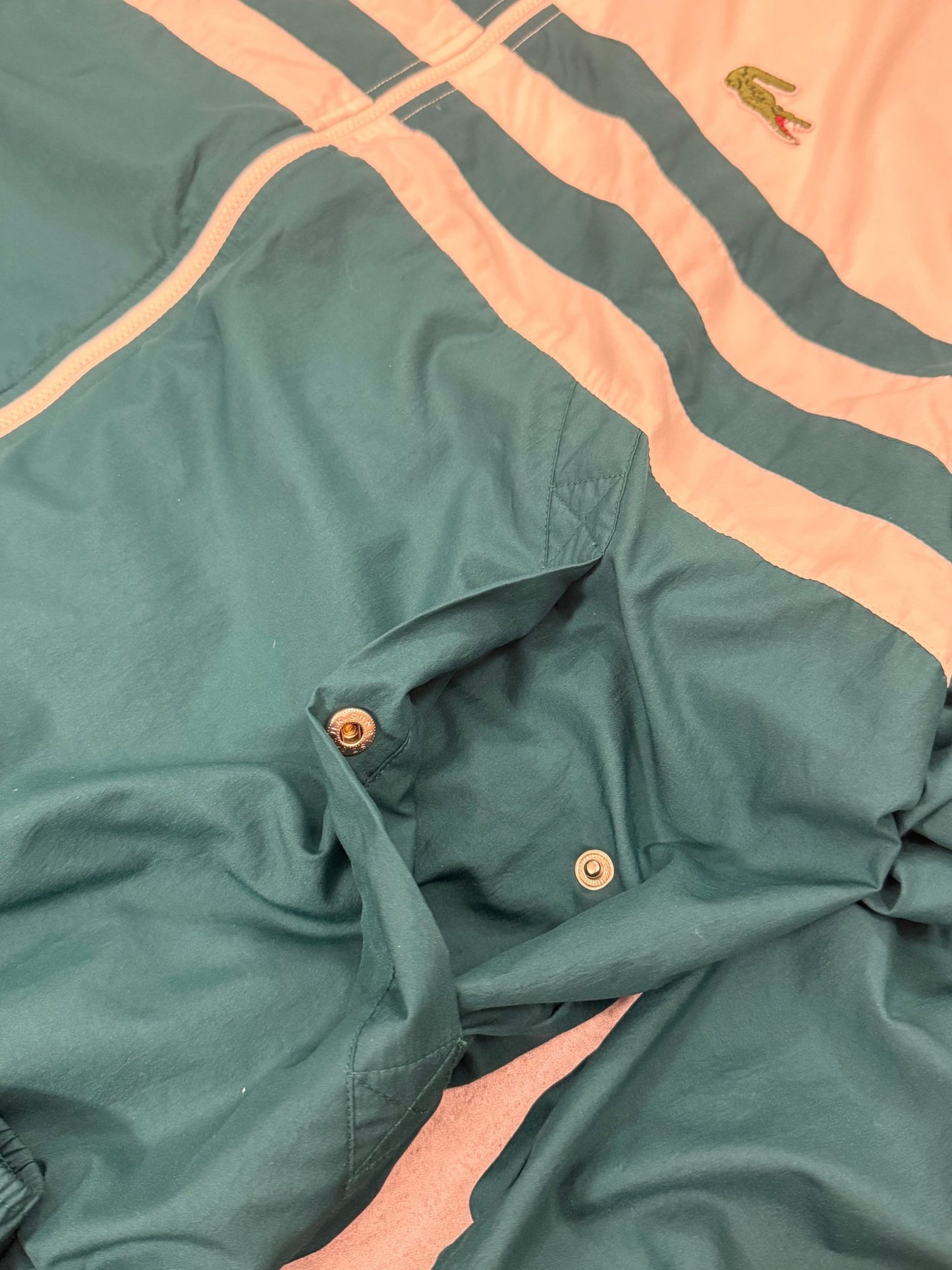 Vintage Tracksuit – Lacoste Tracksuit Grün | revintage