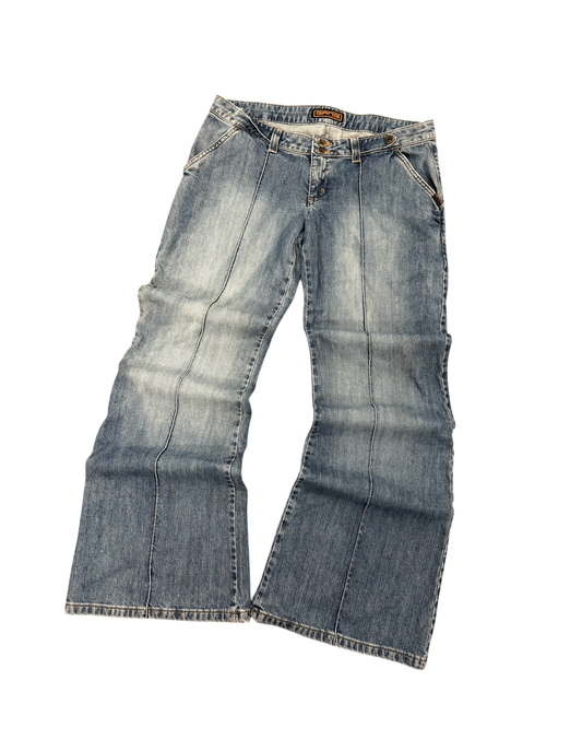 Y2K Gang Jeans Hellblau
