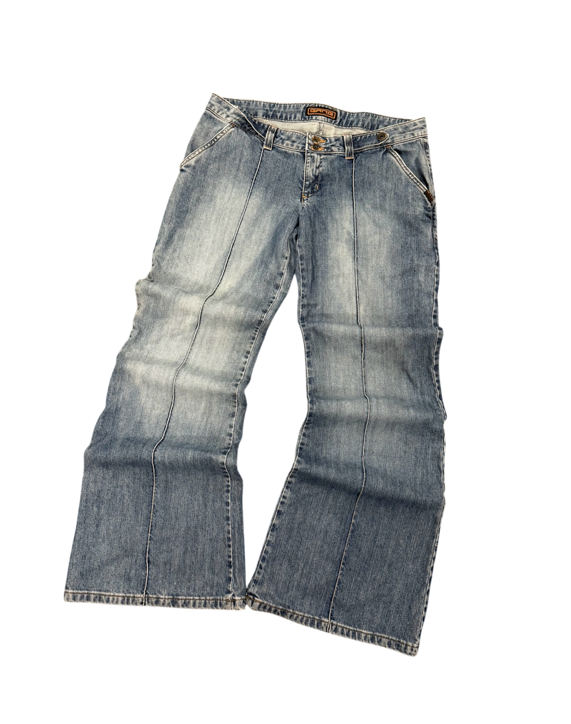 Y2K Gang Jeans Hellblau